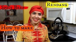 How to Make Spicy Beef Rendang [upl. by Eihs680]