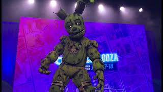 Springtrap ComicPalooza 2021 Cosplay Contest WalkOn [upl. by Estis]