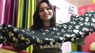 इतने कम पैसे में इतनी सुंदर साड़ीNishu online shoppingShivani Singh daily vlog and video [upl. by Youngran]