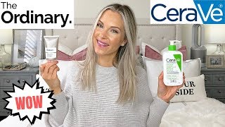 THE ORDINARY SQUALANE CLEANSER  CERAVE HYDRATING CLEANSER [upl. by Esikram]