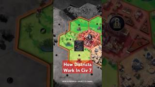 How Do Districts Work in Civ 7 [upl. by Keele]