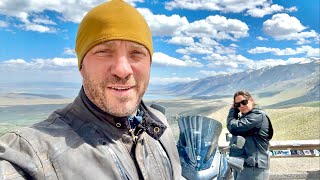 We Found an Abandoned Ski Resort in the Sierra Nevadas motorcycleadventure [upl. by Heisser236]