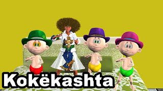 KOKEKASHTA  Kenge per femije  Big Hair  Song for children by Studio quotÇamarroketquot [upl. by Okiman]