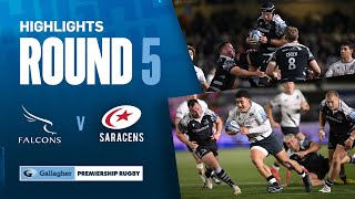 Newcastle v Saracens  HIGHLIGHTS  Dan Shines For Sarries  Gallagher Premiership 202324 [upl. by Assiruam]