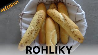 Rohlíky tukové rohlíky  videorecept [upl. by Nothgiel]