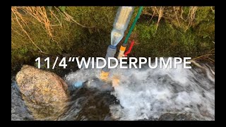 1 14quot Widderpumpe Wasserwidder Ram Pump Hydraulischer Widder Wasserpumpe Made in Germany [upl. by Groos]