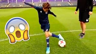 KIDS IN FOOTBALL  FAILS SKILLS amp GOALS 5 [upl. by Jamesy]