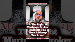 The Right Mortgage Broker Respects Your Time amp Money [upl. by Eloccin576]