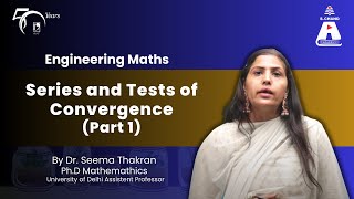 Series and Tests of Convergence Part 1  Engineering Mathematics  S Chand Academy [upl. by Aihsekin]