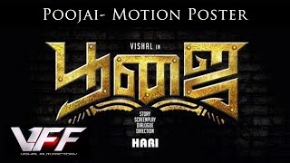 Poojai  Motion Poster [upl. by Ivana]