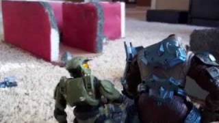 Halo The Fall of Reach Stop Motion Episode 3 MasterChief Old [upl. by Baxy]