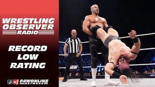 AEW Dynamites shocking record low rating  Wrestling Observer Radio [upl. by Hatfield]