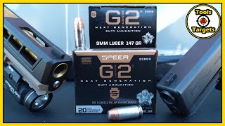 Speer G2 9MM vs 40SampWGold Dots Without The Performance [upl. by Ahsatin]