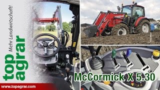 68 McCormick X530 PowerPlus  top agrar Schleppertest 2014 [upl. by Niel353]