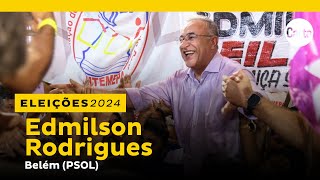 Não quero constranger Lula diz Edmilson Rodrigues sobre alianças em Belém  ELEIÇÕES 2024 [upl. by Ginder]