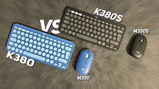 FIGHT K380 vs K380s and M350 vs M350s ALL THE DIFFERENCES of LOGITECH Keyboards and Mice [upl. by Sallee30]