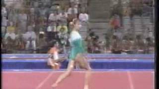 Svetlana Boginskaya 1992 Olympics AA Floor [upl. by Balf942]