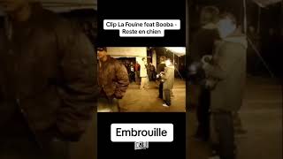 Embrouille au clip LaFouine feat Booba Reste en Chien 🤯 booba lafouine embrouille clashrap [upl. by Anaehr]