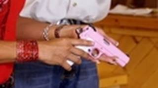 Pink 1911 45  American Guns [upl. by Aneehsit225]