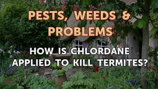 How Is Chlordane Applied to Kill Termites [upl. by Ilellan]