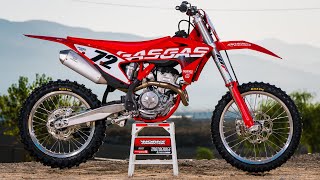 2023 GASGAS MC350F TESTED  Motocross Action Magazine [upl. by Kere]