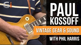 Paul Kossoff Trademark Sound And Vintage Gear with Phil Harris  Guitar Interactive Magazine [upl. by Hola]