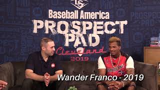 Wander Franco Joins the Prospect Pad During 2019 Futures Game Weekend [upl. by Goer330]