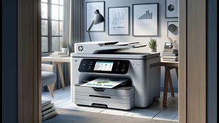 🖨️ HP Officejet Pro 9012E Review 📄 [upl. by Godfree]