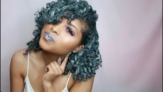 How to Color Hair wo BLEACHING or PERMANENTLY Coloring🌪Instant Washable Hair WaxDoes it work [upl. by Onibla]