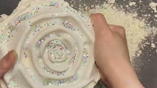 ASMR  Yellow Rose Gym Chalk Crush [upl. by Cinelli518]