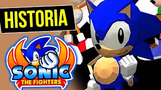 JOGO DE luta DO SONIC  HISTORIA Sonic the Fighters [upl. by Sirob]