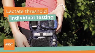 Lactate threshold individual testing with the Lactate Scout [upl. by Letsyrhc415]