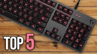 Por menos de 95€ Los 5 mejores teclados mecánicos 2018 [upl. by Htidirrem790]