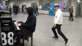 Duelling Pianos In A London Station [upl. by Monro]