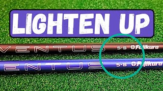 Lighter Shaft  5S  Ventus Velocore Blue vs Ventus Velocore Black [upl. by Nyladgam]