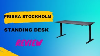 Friska Stockholm Bluetooth Desk Stylish Efficiency  Review [upl. by Yelserp]