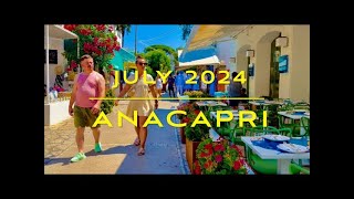 ANACAPRI WALKING TOUR 2024 [upl. by Maram]