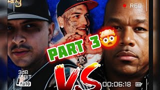 WACK100 VS 3RES PT 3🤯WACK amp 3RES CLUBHOUSE BEEF OVER LEFTY GUNPLAY💯 leftygunplay wack100 [upl. by Linehan]