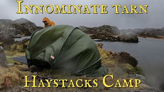 Haystacks Wild Camp  Innominate Tarn  Lake District  Fjallraven Shape 3  MSR Elixir 2 [upl. by Anazus]