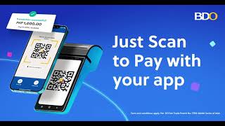 Scan to Pay with BDO Pay 1200 x 628 [upl. by Etteloiv]