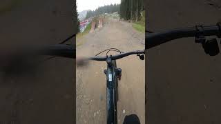 Lenzerheide ❤️ bike mtb mountainbikejumps mtbjump mountainbike mtbdrop redbull bikelife fyp [upl. by Selway]