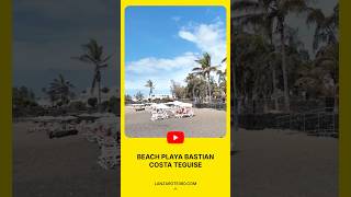 🏖️ LANZAROTE Costa Teguise  beach Playa Bastian lanzarote walkingtour canaryislands [upl. by Alolomo]