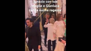 Fra gli invitati del matrimonio DIgnazio boschetto cè anche la nuova ragazza di Gianluca [upl. by Neeluqcaj]