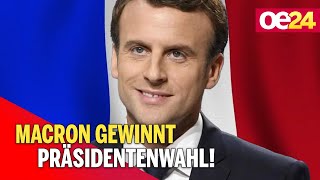 MACRON gewinnt französische Präsidentenwahl [upl. by Otiragram]