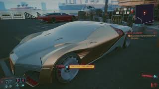 Where To Buy The Rayfield Caliburn  Fastest Car in Cyberpunk 2077 [upl. by Huang]