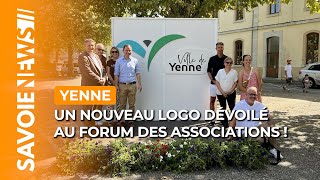 Yenne se réinvente  Un nouveau logo dévoilé au forum des associations [upl. by Bagley]