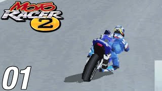 Moto Racer 2 PSX  Super Bike Championship Lets Play Part 1 [upl. by Glassco19]