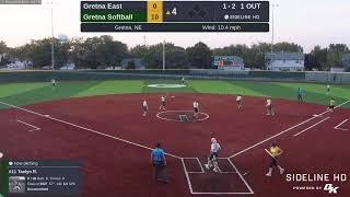 Gretna Softball vs Gretna East 20240910 [upl. by Ilrahc]