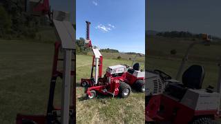 We Tried Out the Ventrac Boom Mower [upl. by Akirdnwahs]