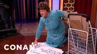 The Warner Bros Rhubarb Lady Returns  CONAN on TBS [upl. by Lucas]